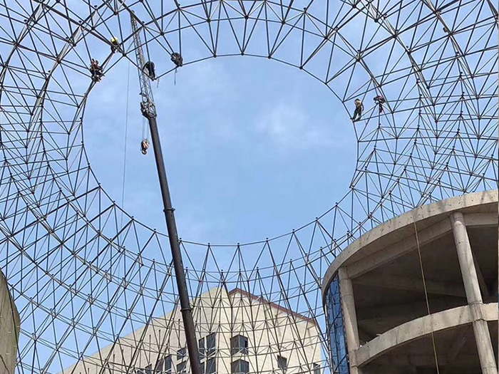 樟树网架螺栓球加工流程